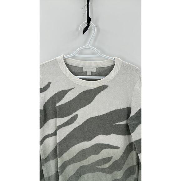 Barefoot Dreams Cozy Chic Ultra Lite Ocean Reef Sweater Blue Water sz xs soft - Picture 4 of 7